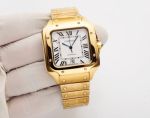 Cartier Santos 316L Steel Imported 8215 Movement 47.5*39.8MM Men Watch